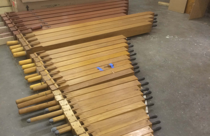 Wooden Organ Pipes